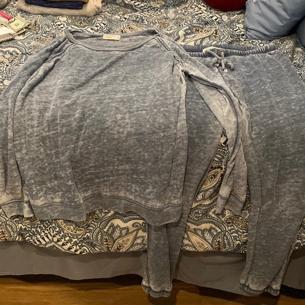 Ocean Drive Blue Sweatsuit Set